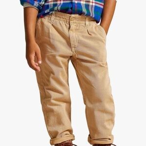NWT POLO RALPH LAUREN Cotton Chino Khaki boys pants in size 8